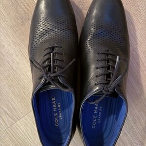 Cole Haan Men's Black Oxford Shoes